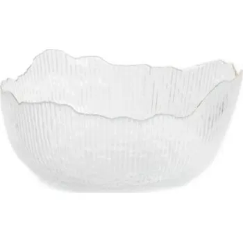 Miska APOLA s drážkami skleněná 714252