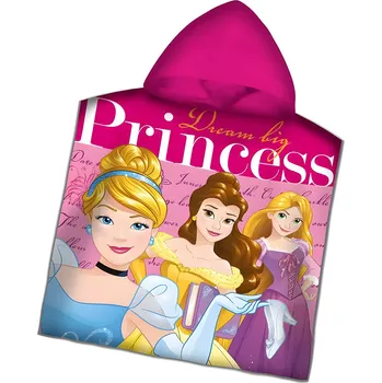 Pláštěnka Dětské pončo Disney 50x100 cm - Princezny/Vysněná princezna