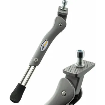 stojánek na kolo Atran Velo Atranvelo Stylo středový stojan, nastavitelný 24-28, pro elektrokolo, šroub 25 mm, stříbrný