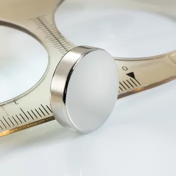 Dekorativní magnet Magsy Neodymový magnet válec pr.20x5 N 80 °C, VMM7-N42 Počet kusů: 14 ks