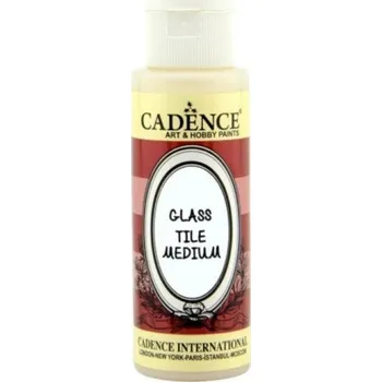 Speciální výtvarná barva Primer na lesklé povrchy Cadence Glass Tile Medium, 70 ml