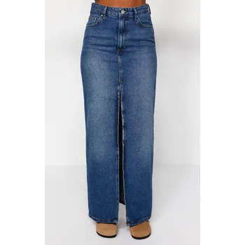 Dámská sukně Dámská sukně Trendyol Trendyol modrá 2399906