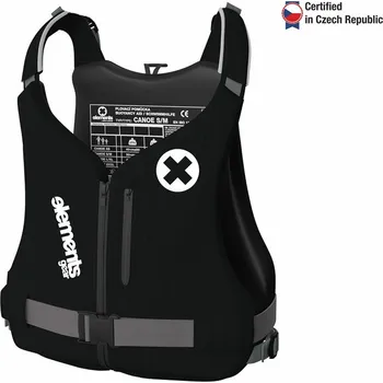 Vodácké vybavení Plovací vesta Elements ROVER Junior - 2XS okrová-tm.zelená