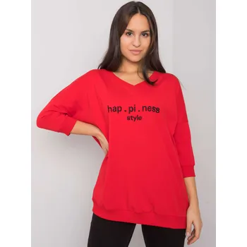 Oblečení a móda Sweatshirt-RV-BL-7328.19-red RUE PARIS červená 3293333