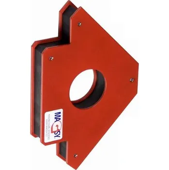 Úhloměr Magsy Magnetický úhelník 190x120x26 mm