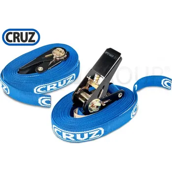 Upínací popruh CRUZ Popruhy upínací 2x 5m s ráčnou
