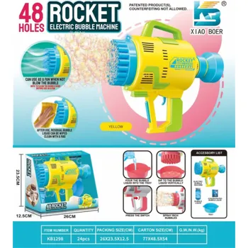 Bublifuk NENURODYTA_V Pistole na mýdlové bubliny KB1298, 100 ml