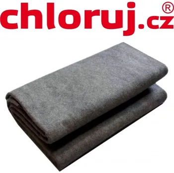 bazénová podložka Geotextilní podložka 4,8 x 4,8 m - 200g / m2 Bílá