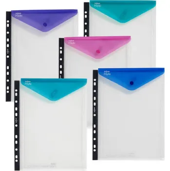 Kancelář Spisové desky s drukem závěsné Snopake Polyfile - A4 / na výšku / mix barev