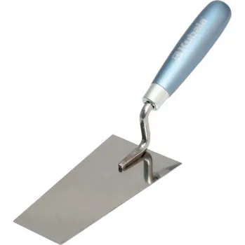 Zednická lžíce KUBALA Lžíce nerez štukatérská 145x80x55mm (0901)