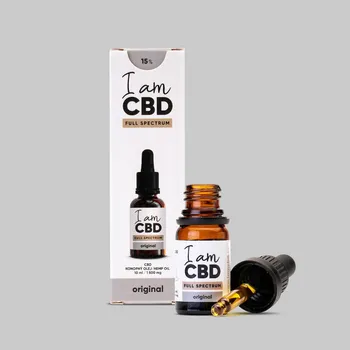 I am CBD Full Spectrum CBD konopný olej 15% 10 ml original - Expirace