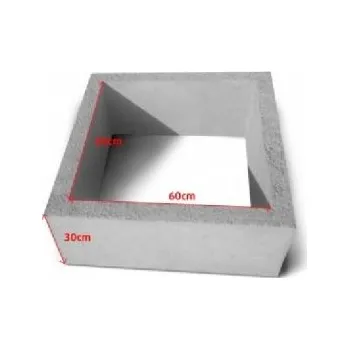 Betonový nástavec 600/600/300mm