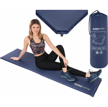 Karimatka Redcliffs samonafukovací cestovní matrace 180x50x3cm tmavě modrá