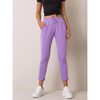 Sweatpants-RV-DR-3698.92-purple BASIC Feel Good fialová 3290812