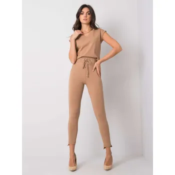 Sweatpants-RV-DR-6002.14X-camel BASIC Feel Good hnědá 3291373