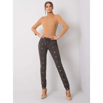 Sweatpants-RV-DR-6016.08-dark khaki RELEVANCE hnědá 3290990