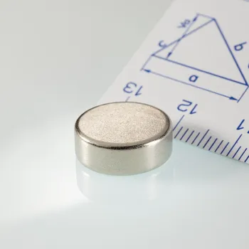 Magsy Neodymový magnet válec pr.14x5 N 80 °C, VMM7-N42 Počet kusů: 1 ks