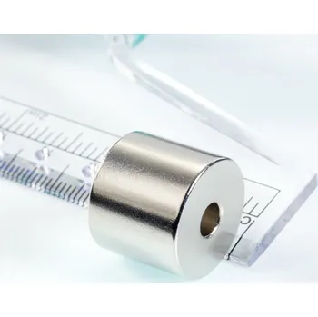 Dekorativní magnet Magsy Neodymový magnet mezikruží pr.19x pr.5,1x16 N 120 °C, VMM4H-N35H