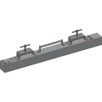 Zvedací magnet Magsy Magnetická metla pro vysokozdvižné vozíky MM 1200 DM F