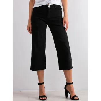 Dámské kalhoty Jeans trousers-JMP-SP-B102.32P-black Factory Price černá 3293714