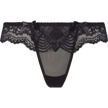 Dámské erotické kalhotky Svůdná tanga V-8628 černá - Axami M
