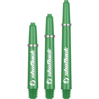 Příslušenství pro šipky Násadky Shot Lock - Short 35mm - Zelená (SM3912-S)