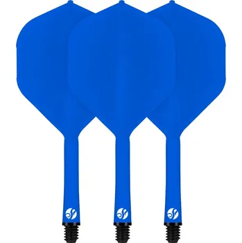 Příslušenství pro šipky Letky Flight Deck No.2 - In Between 25,2mm - Modrá (SF5444/I)