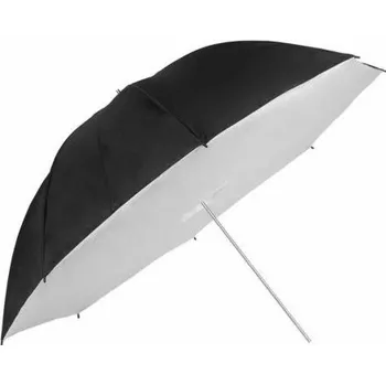 Slunečník GlareOne stříbrný studiový slunečník s difuzérem 90 cm