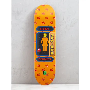 Skateboard Girl Skateboard Bennett Pac Man (orange) 8.5