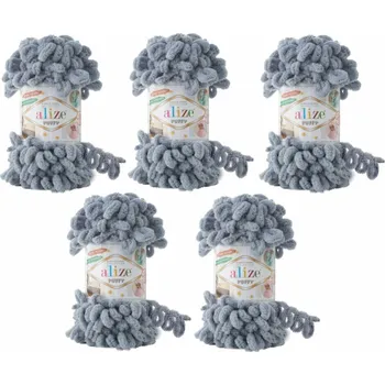 Příze Alize Puffy SET 428 Pletací příze