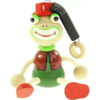 Dekorace do dětského pokoje Žabák na pružině