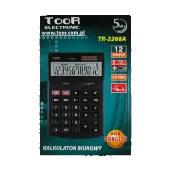 Kalkulačka Toor Electronic Elektronická kalkulačka Toor TR-2266A