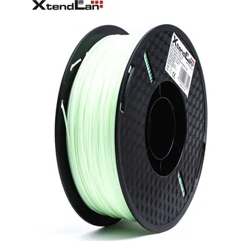 Filament XtendLan filament PLA svítící zelený Plastické vlákno, pro 3D tisk, PLA, průměr 1,75mm, hmotnost materiálu 1kg, svítící zelené 3DF-LPLA1.75-GR 1kg