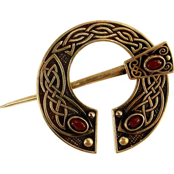 Karnevalový doplněk imago Plášťová spona s jaspisem