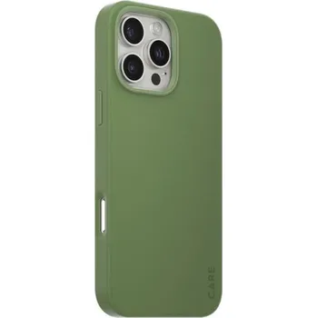 Pouzdro na mobilní telefon Kryt na mobil PanzerGlass CARE kryt Apple iPhone 16 Pro Max MagSafe Fearlessly zelený