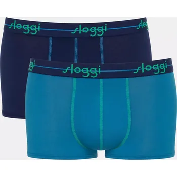 Boxerky Pánské boxerky Start Hipster C2P box - UNKNOWN - kombinace modré V020 - SLOGGI UNKNOWN 7