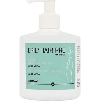 Tělové mléko Sibel Epil Hair Pro Aloe Vera Gel 500 ml