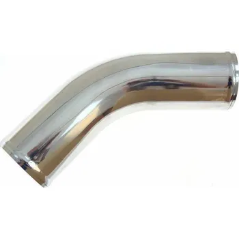 Výfukový systém TurboWorks Hliníková trubka 45 stupňů 76 mm 30 cm