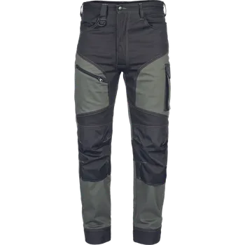 Pánské kalhoty Cerva Kalhoty pracovní do pasu KEILOR STRETCH pánské olivová 56