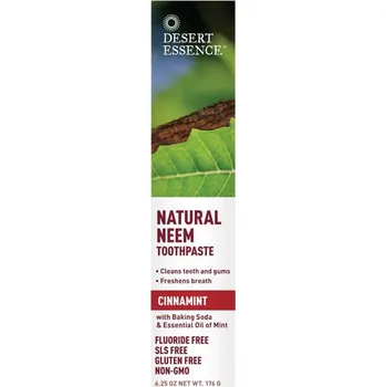 zubní pasta Zubní pasta NEEM – skořice a máta 176g Desert Essence