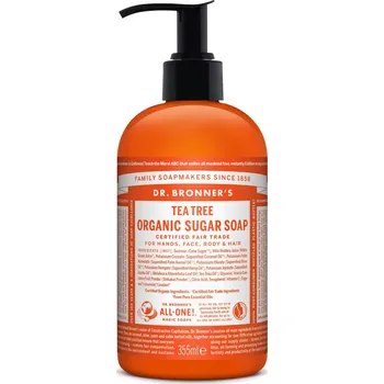 Mýdlo Dr. Bronner´s Tekuté mýdlo na tělo i vlasy Teatree 355ml Dr. Bronner's