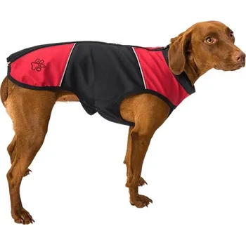 Obleček pro psa Samohýl Exclusive Obleček pro psy Vesta Esmé Tulák černá-červená Velikost: 55 cm