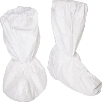 XIAN Ochranný návlek na boty, gumička, bílý, 1 pár