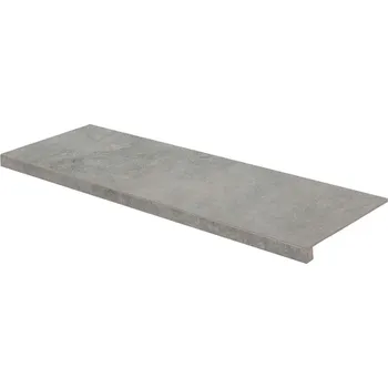 Dlažba Rako Dale DCFVD880, schodovka, tmavě šedá, matná, reliéfní, 30 x 120 x 0,9 cm