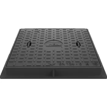 poklop MEA Kompozitní poklop ECO 400C, 600x600mm, zatížení D400 kN