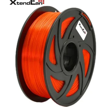 3D tisk XtendLan filament PLA oranžový Plastické vlákno, pro 3D tisk, PLA, průměr 1,75mm, hmotnost materiálu 1kg, oranžové 3DF-PLA1.75-OR 1kg