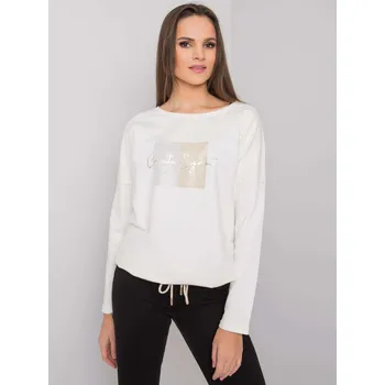 Blouse-RV-BZ-7326.70P-ecru RUE PARIS šedá 3293495