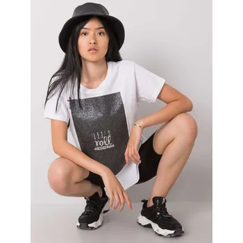 Dámské tričko T-shirt-HB-TS-3068.60-white H&B šedá 3291906