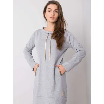 Dámské šaty Dress-RV-SK-6067.15X-gray RELEVANCE šedá 3291298