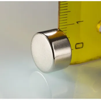 Dekorativní magnet Magsy Neodymový magnet válec pr.15x8 N 80 °C, VMM7-N42 Počet kusů: 1 ks